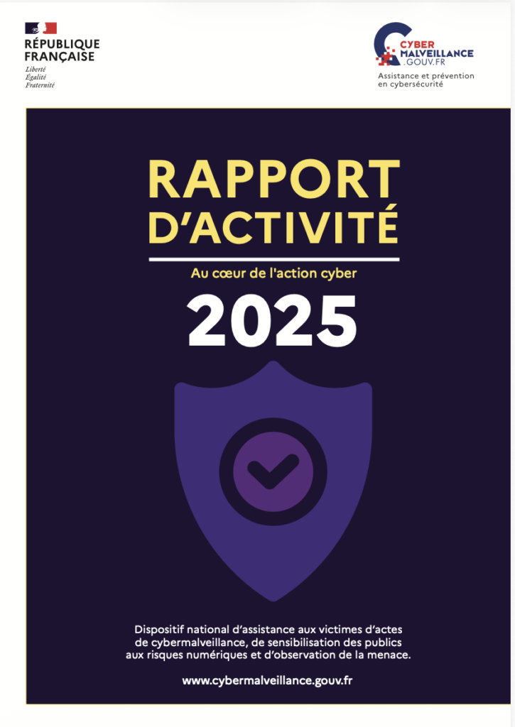 Rapport d'activité 2025 de cybermalveillance.gouv.fr
